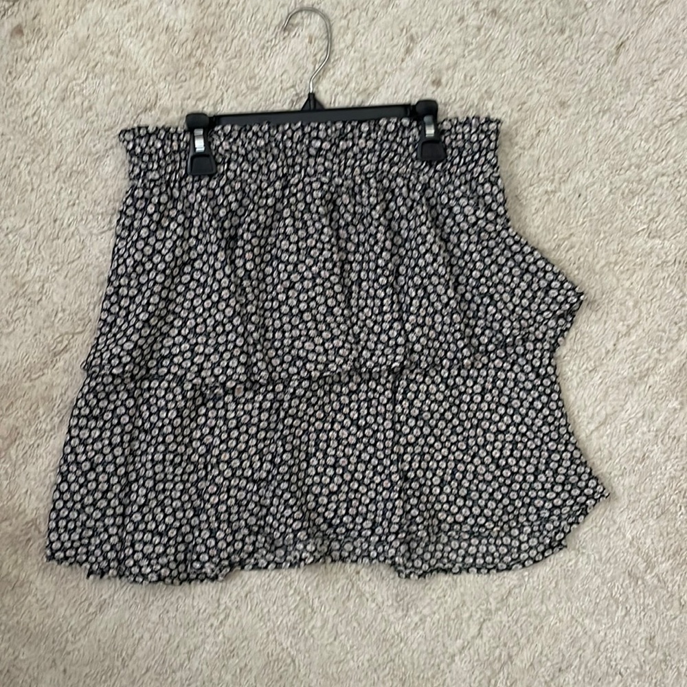 Ruffled and Layered Flower Skirt